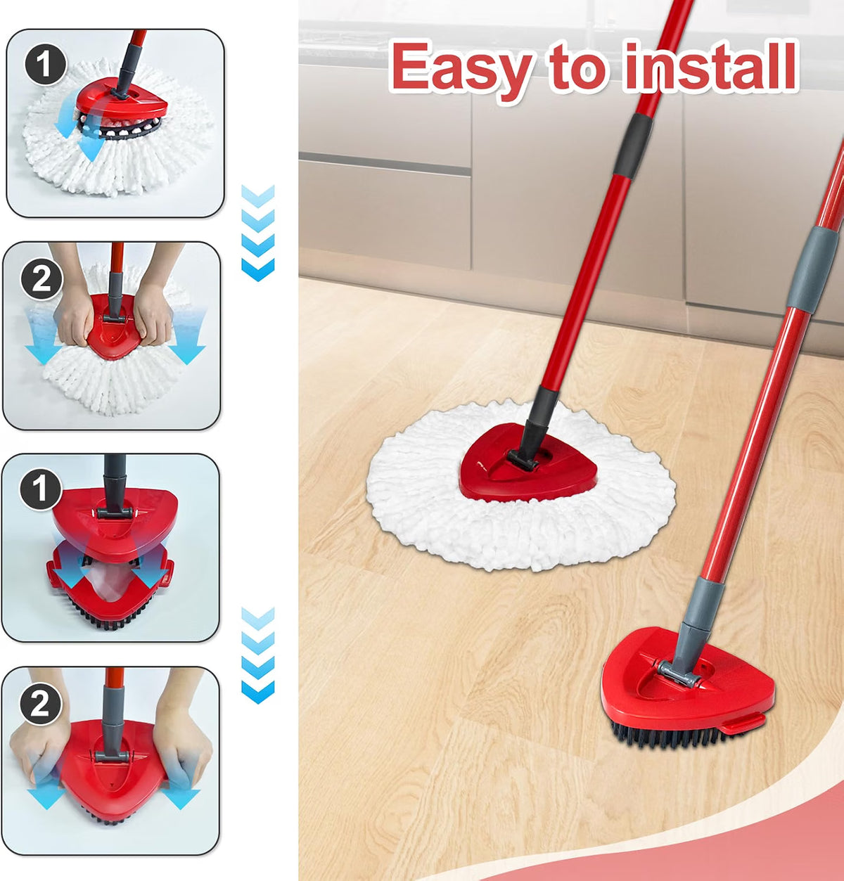 ScrubPro™ Mop Heads