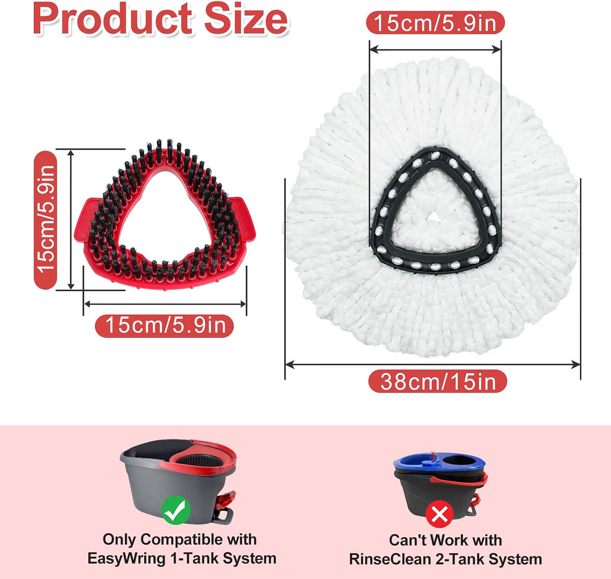 ScrubPro™ Mop Heads