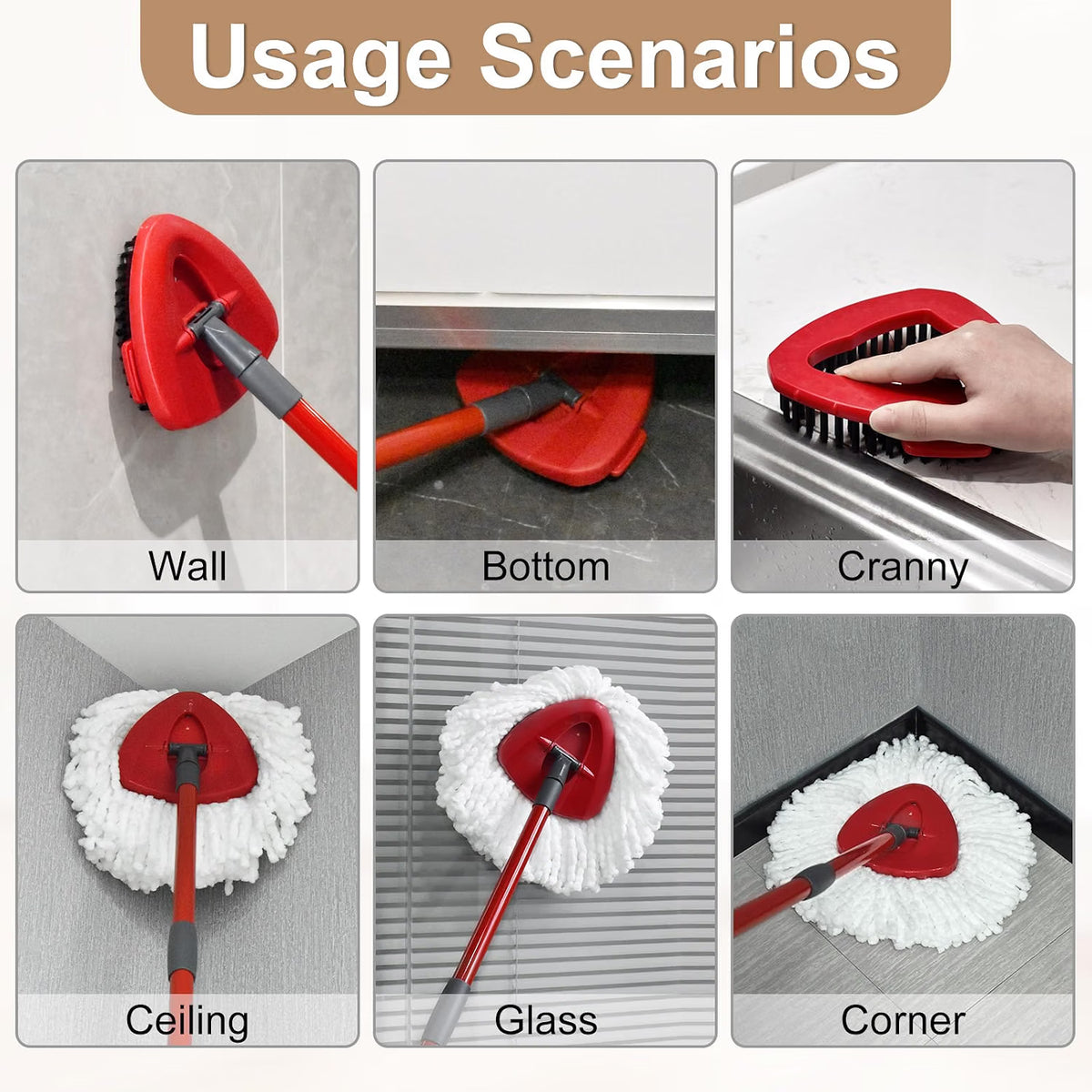 ScrubPro™ Mop Heads